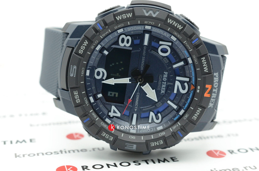Часы Casio Pro Trek PRT-B50-2 — пластик, мужские