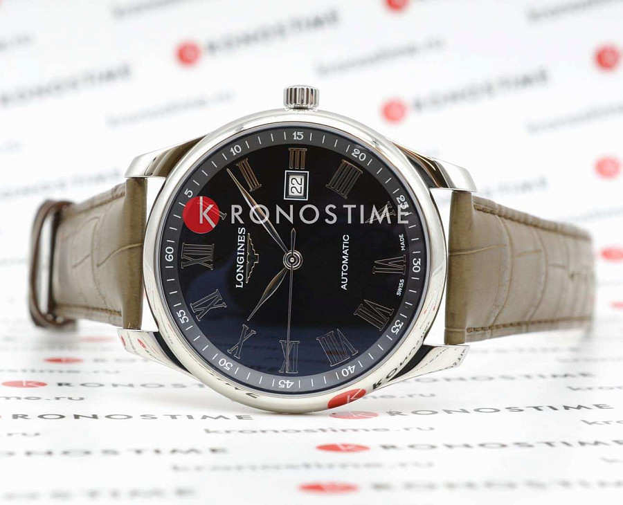 Часы Longines Master Collection L2.893.4.59.2 — механические, сталь металл