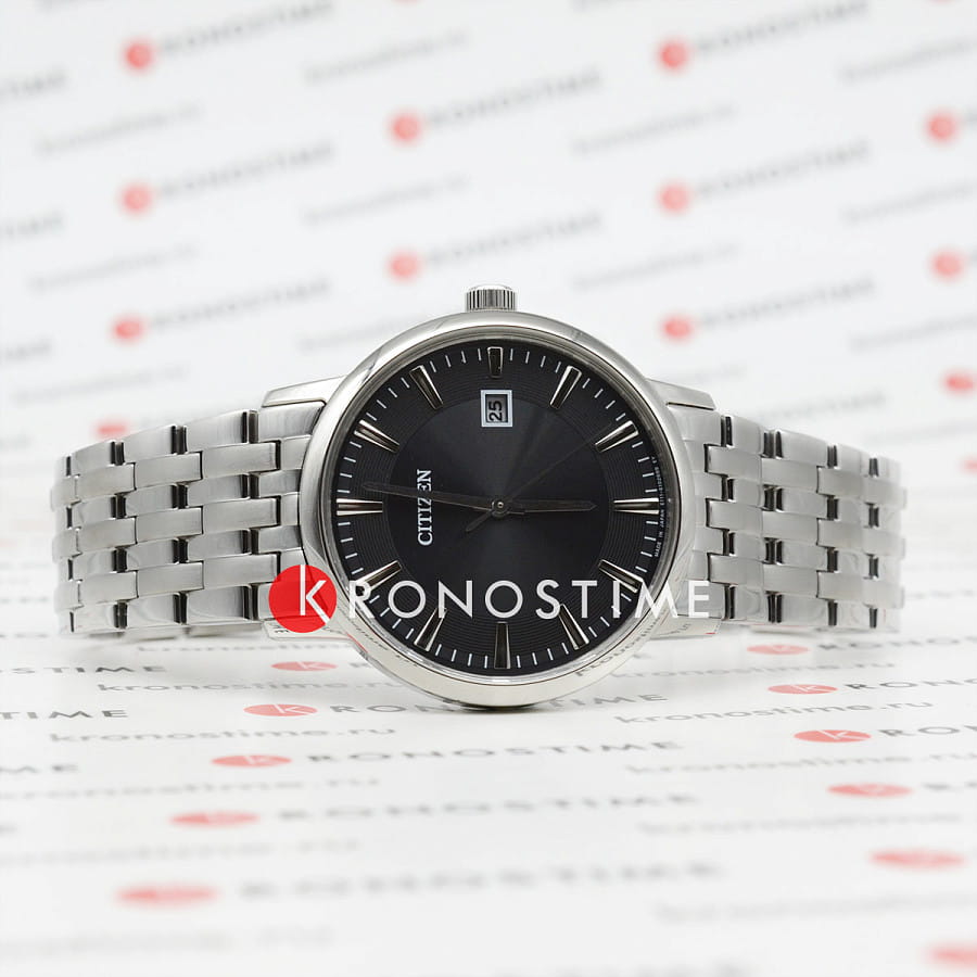 Часы Citizen Eco-Drive BM6770-51G — кварцевые, металл сталь