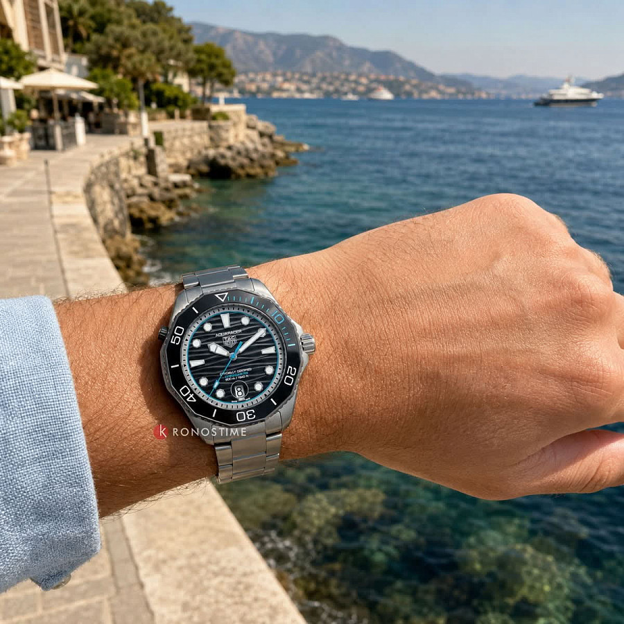 Часы TAG Heuer Aquaracer Professional 500 Date WBP5182.BF0010 — механические, титан металл
