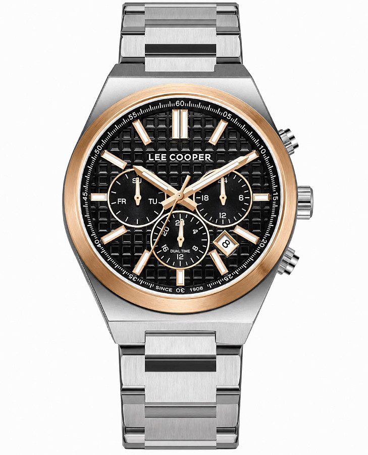 Часы Lee Cooper LC08084.550 — мужские, черный