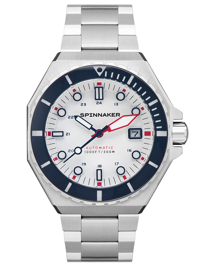 Часы Spinnaker Dumas SP-5081-HH — мужские, белый