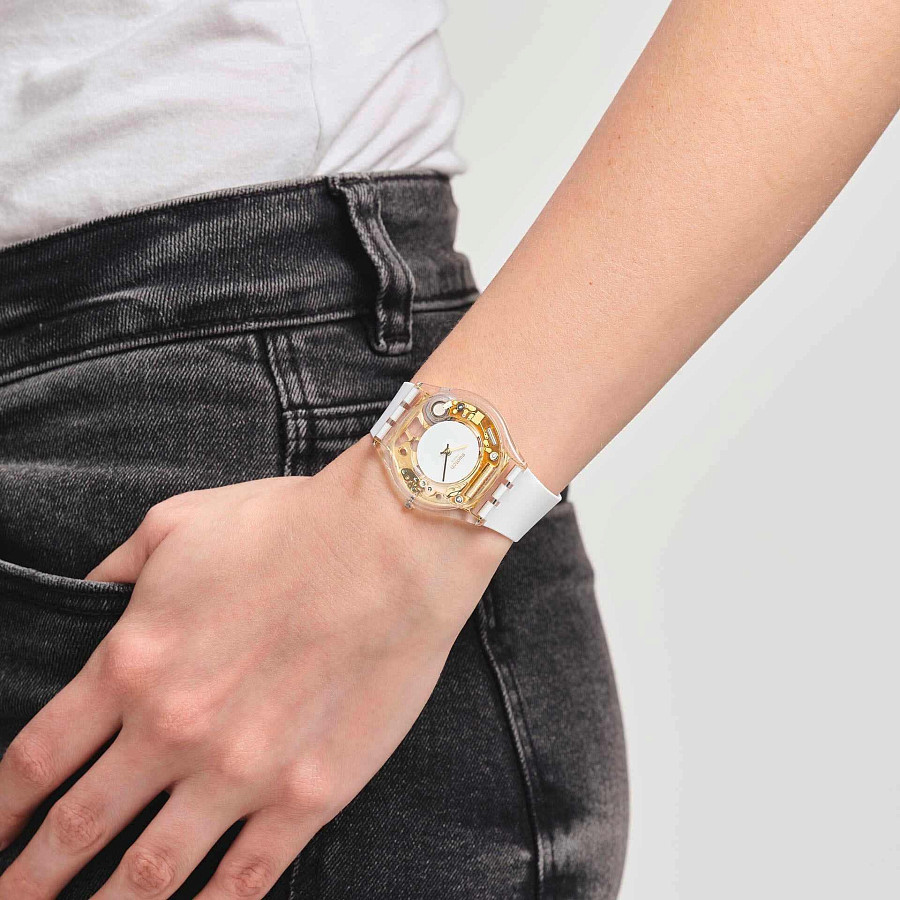 Часы Swatch Skin Classic Biosourced SS08K106-S14 — пластик, Швейцария