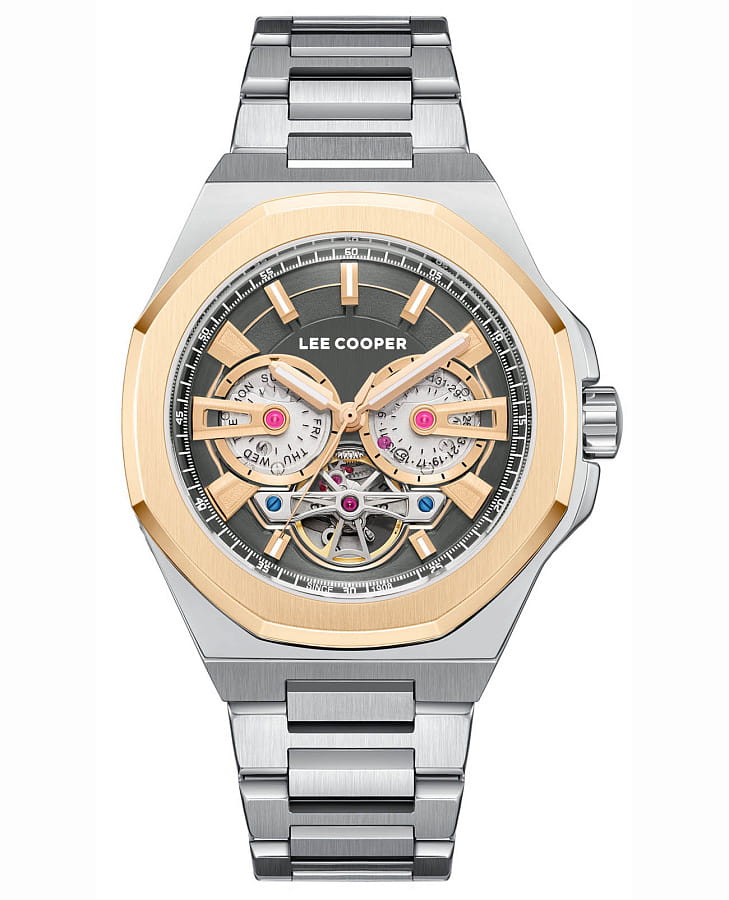 Часы Lee Cooper LC08124.560 — мужские, серый