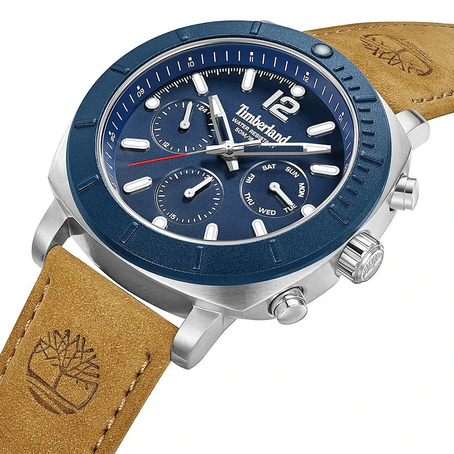Часы Timberland TDWGF0074901 — мужские, кожаный