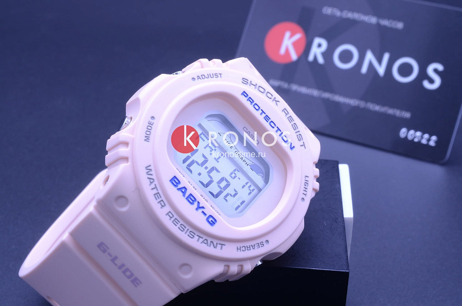 Часы Casio Baby-G BLX-570-4 — кварцевые, пластик