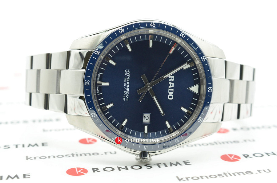 Часы Rado Hyperchrome R32502203 — мужские, нержавеющая сталь