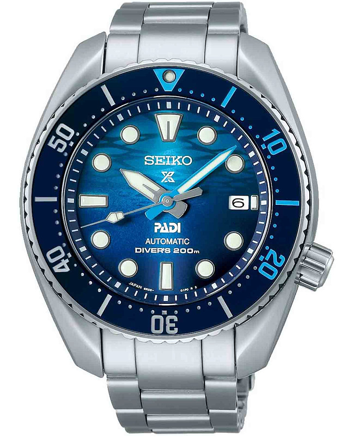 Часы Seiko Prospex SPB375J1 — мужские, синий