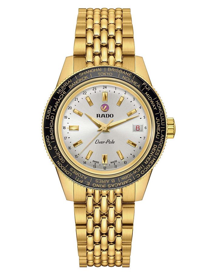 Часы Rado Captain Cook Over-Pole Limited Edition R32193018 — мужские, белый