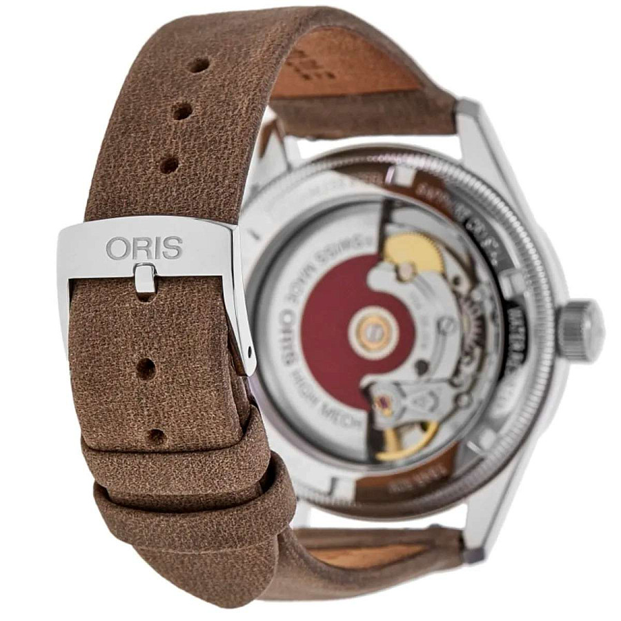 Часы Oris Big Crown Pointer Date 01 754 7749 4067-07 5 17 68 — кожаный, женские