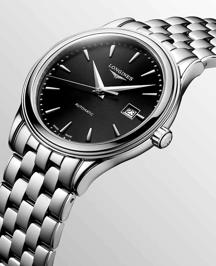 Часы Longines Flagship L4.984.4.59.6 — мужские, серебристый