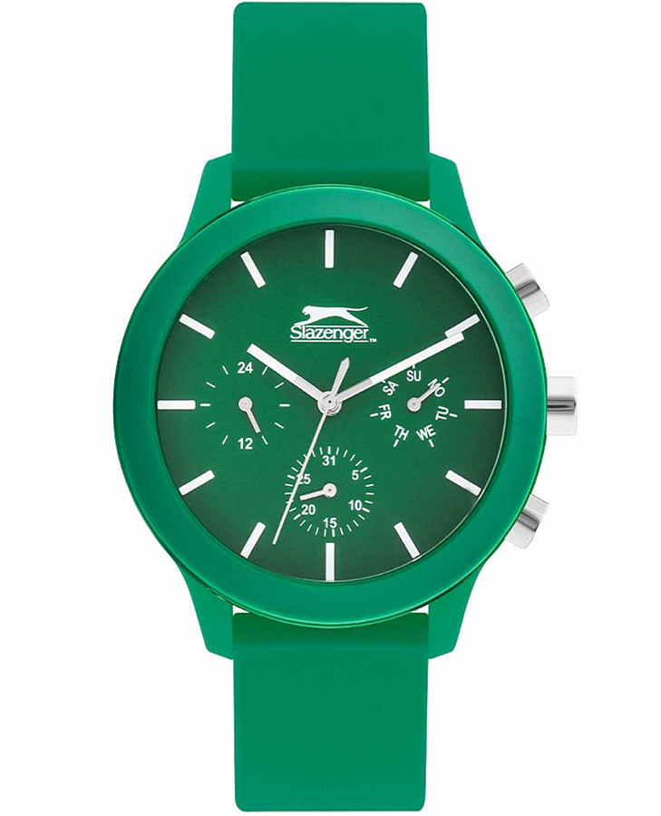 Часы Slazenger SL.09.2201.2.05 — мужские, зеленый