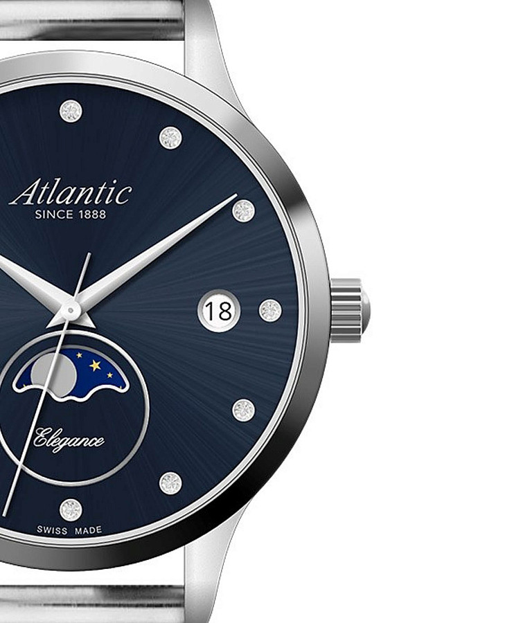 Часы Atlantic Elagance 29040.41.57MB — кварцевые, металл сталь