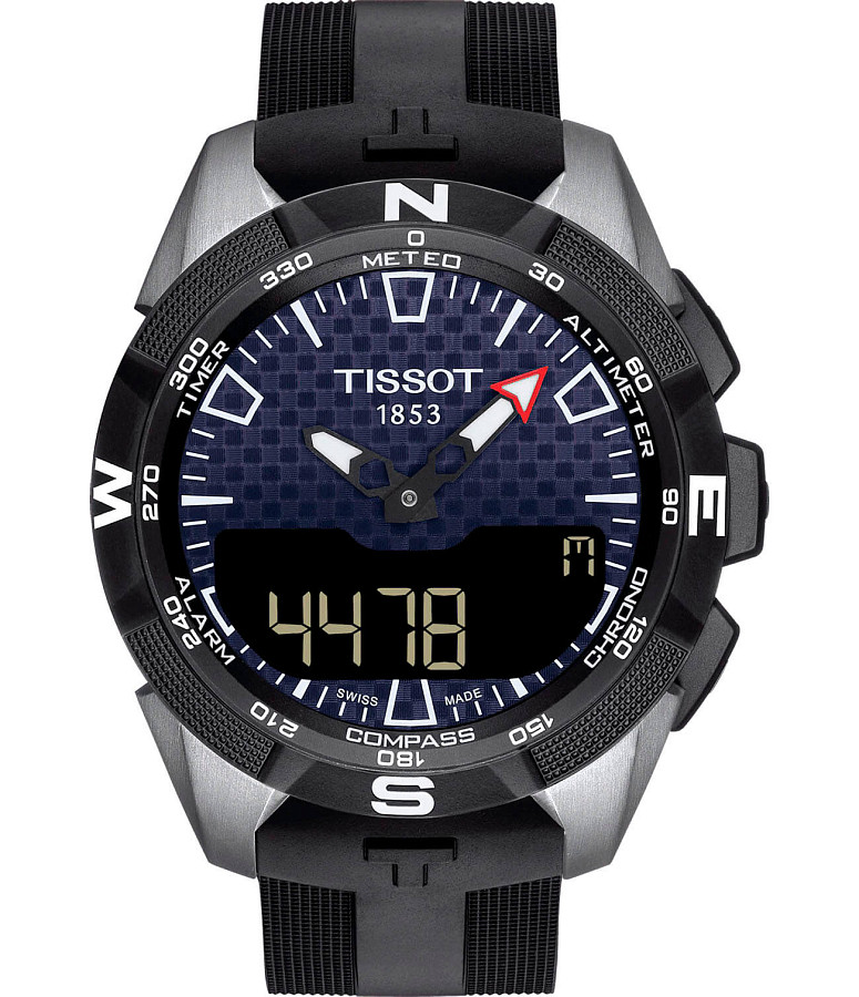 Часы Tissot T-Touch Expert Solar II T110.420.47.051.01 — мужские, синий