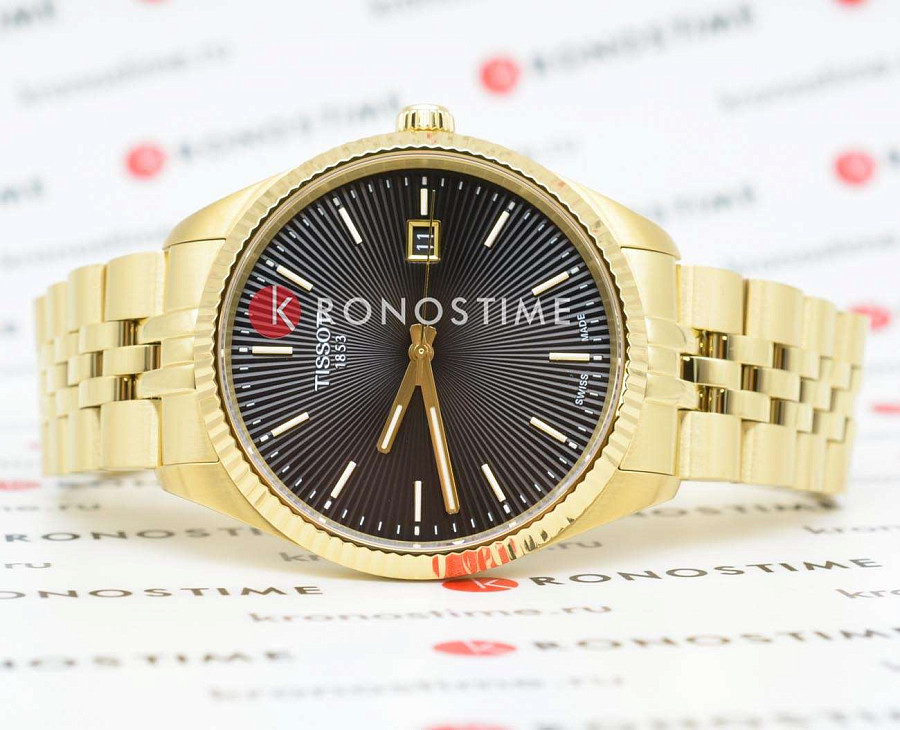 Часы Tissot Ballade 40mm T156.410.33.051.00 — кварцевые, сталь металл