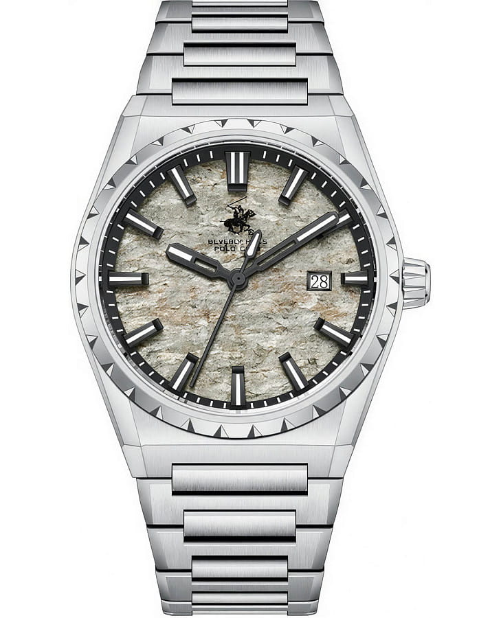 Часы Beverly Hills Polo Club BP3918X.360 — мужские, перламутровый