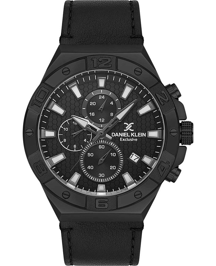 Часы Daniel Klein Exclusive DK.1.13744-5 — мужские, черный
