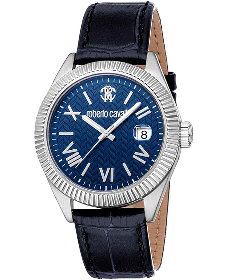 Часы Roberto Cavalli Uomo Classico III RC5G113L0025 — мужские, синий