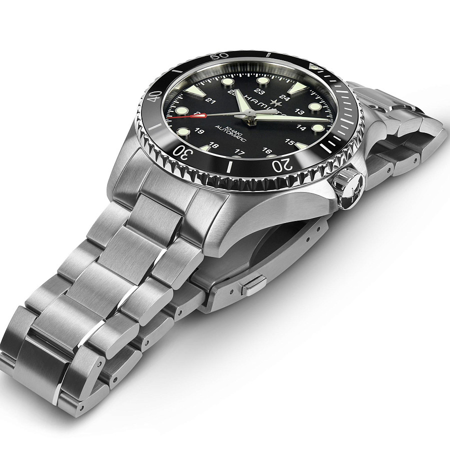 Часы Hamilton Khaki Navy Scuba Automatic H82515130 — механические, Швейцария, мужские