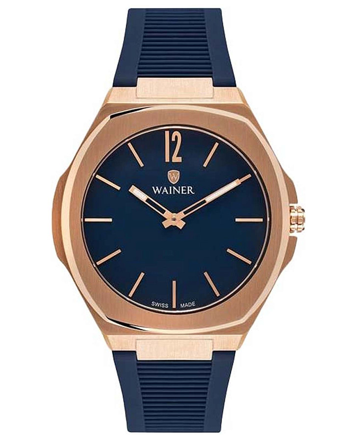 Часы Wainer Classic WA.10120-D — мужские, синий