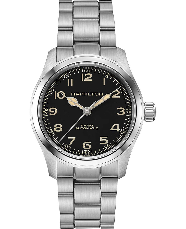 Часы Hamilton Khaki Field Murph H70405130 — мужские, черный