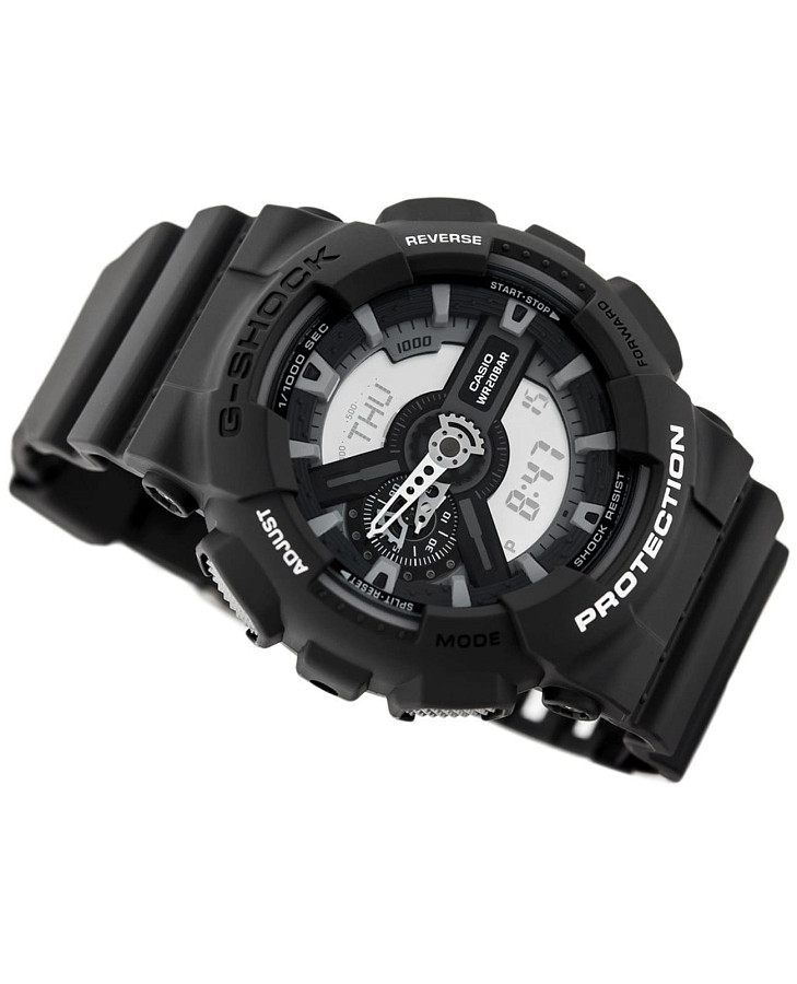 Часы Casio G-Shock GA-110C-1A — пластик, мужские