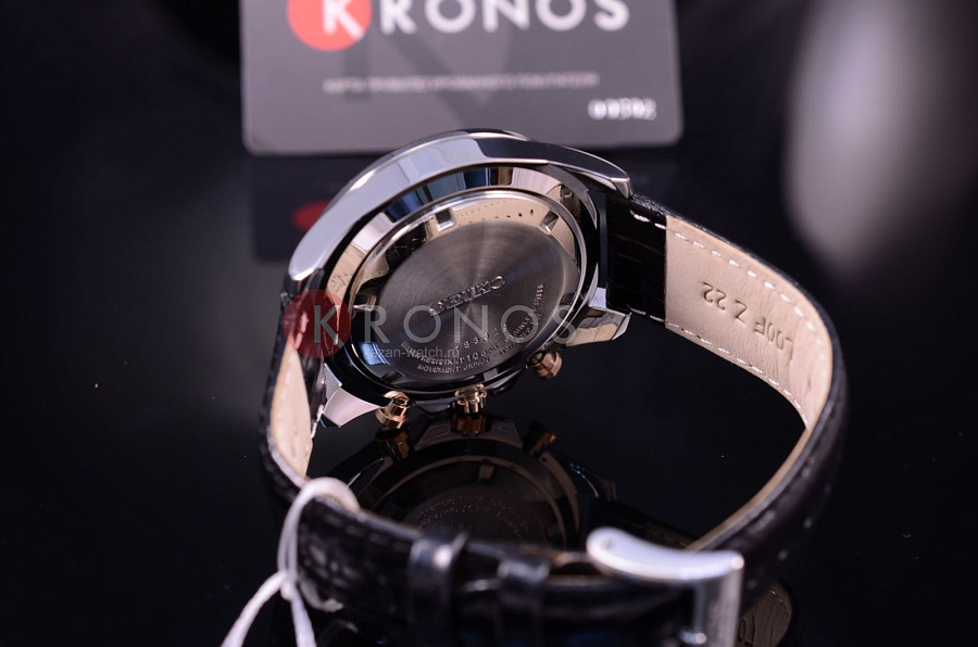 Часы Seiko Conceptual Series Sports SSB265P1 — кожаный, мужские