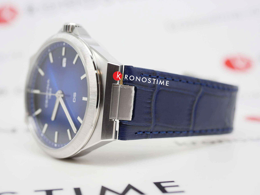 Часы Certina DS-7 Quartz C043.410.16.041.00 — мужские, кожаный