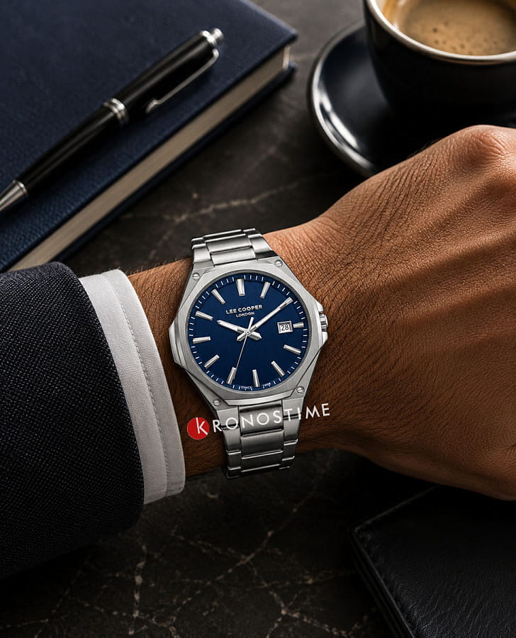 Часы Lee Cooper LC08252.390 — нержавеющая сталь, мужские