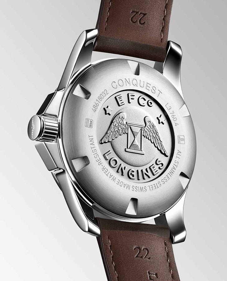 Часы Longines Conquest L3.760.4.76.5 — Швейцария, кварцевые