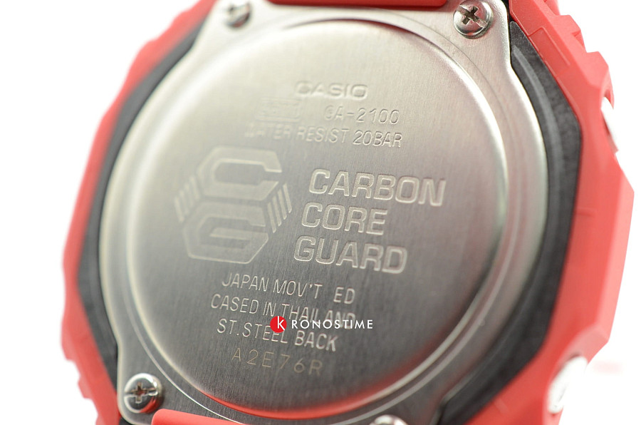 Часы Casio G-Shock GA-2100-4ADR (GA-2100-4A) — Япония, электронные