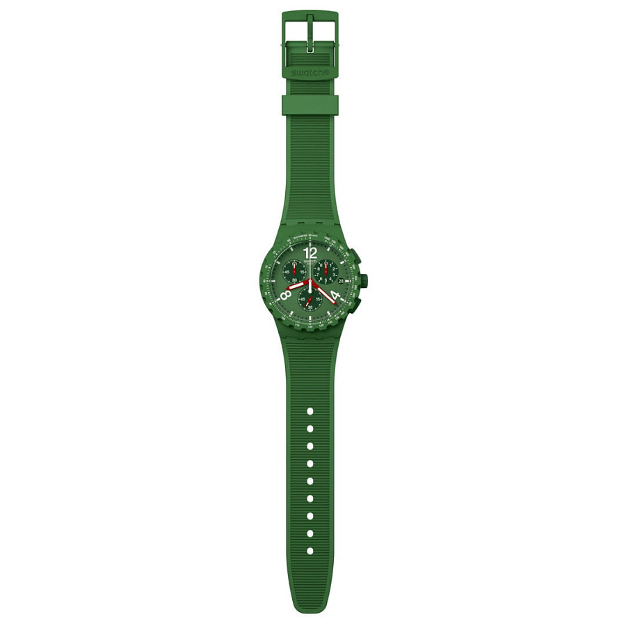 Часы Swatch Chrono 42 Standard SUSG407 — пластик, Швейцария
