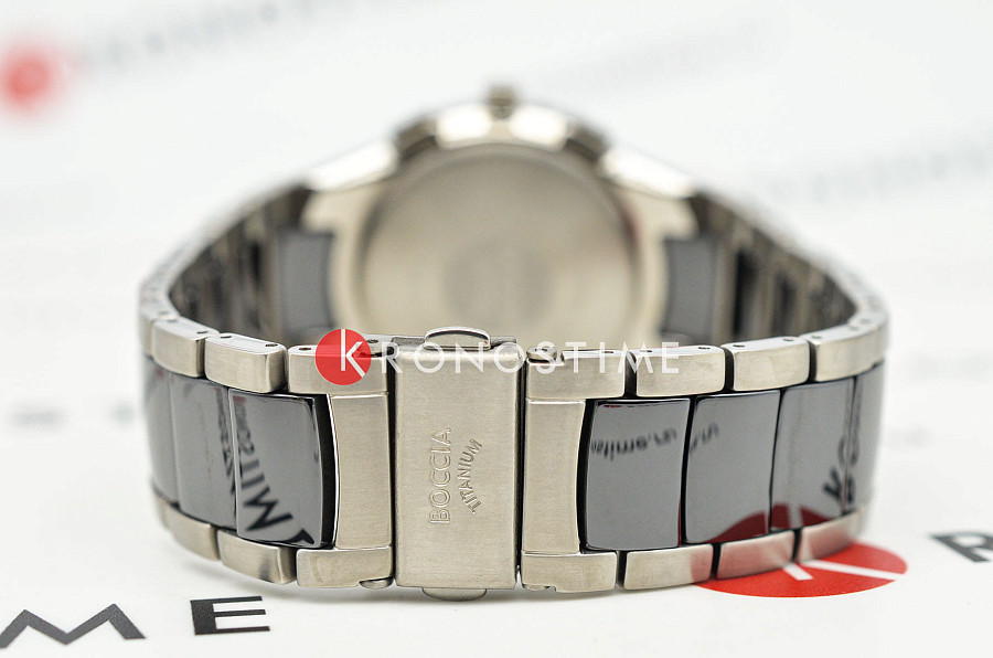 Часы Boccia Titanium 3748-01 — титановый, мужские