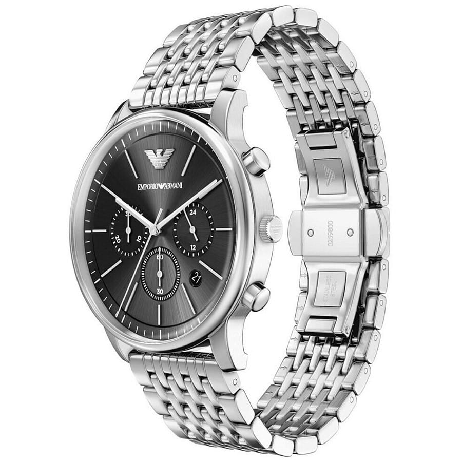 Часы Emporio Armani Minimalist AR11772 — кварцевые, металл сталь