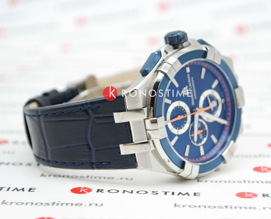 Часы Maurice Lacroix Aikon Chronograph AI1018-SS001-432-4 — артикул AI1018-SS001-432-4