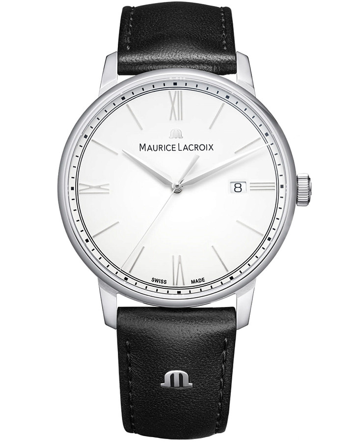 Часы Maurice Lacroix Eliros Date 40 mm EL1118-SS001-110-2 — мужские, белый