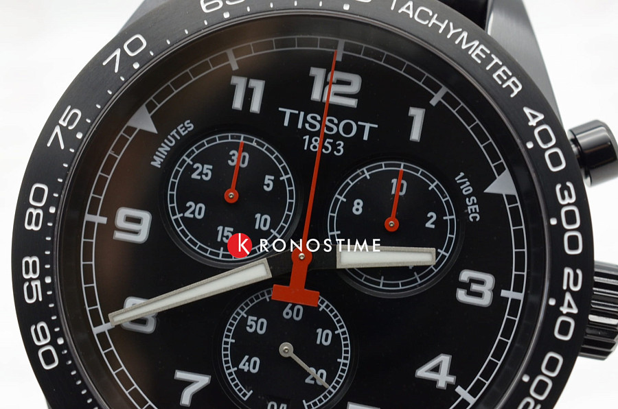 Часы Tissot PRS 516 Chronograph T131.617.36.052.00 — черный, сталь металл