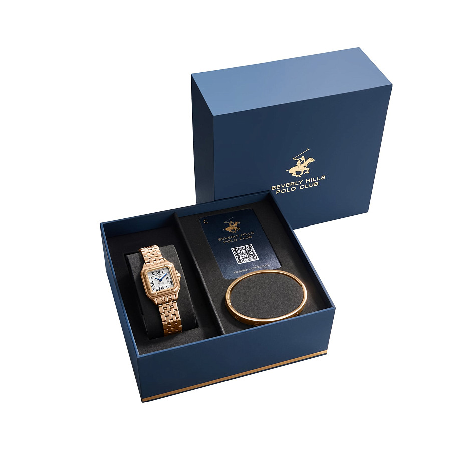 Часы Beverly Hills Polo Club BP3755C.430 — кварцевые, сталь металл