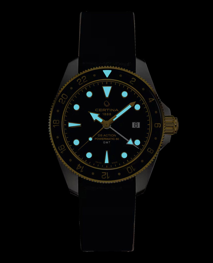 Часы Certina DS Action Diver C032.929.26.051.00 — мужские, серебристый