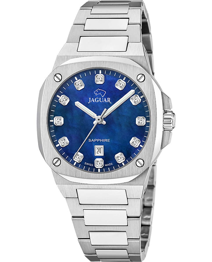 Часы Jaguar Rond Carre J1027/7 — женские, синий