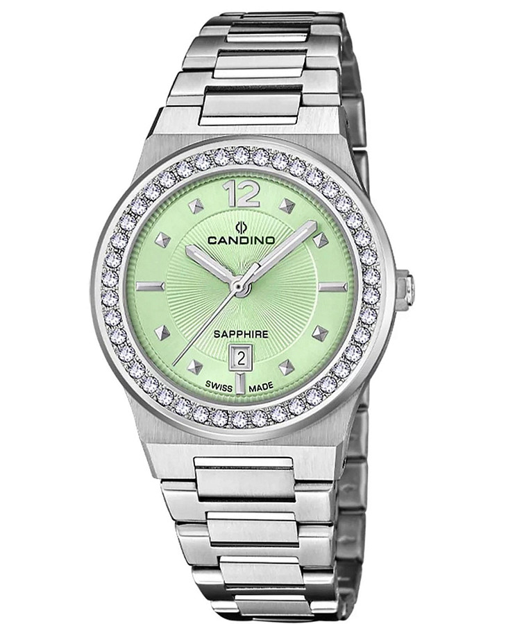 Часы Candino Lady Elegance C4749/B — женские, зеленый