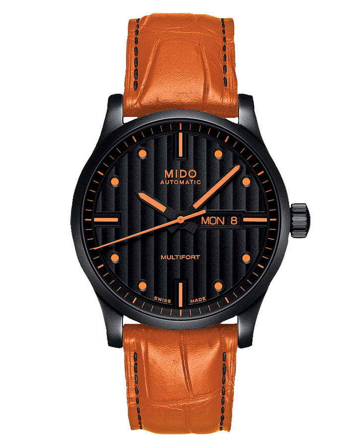 Часы Mido Multifort M005.430.36.051.80 — механические, металл сталь