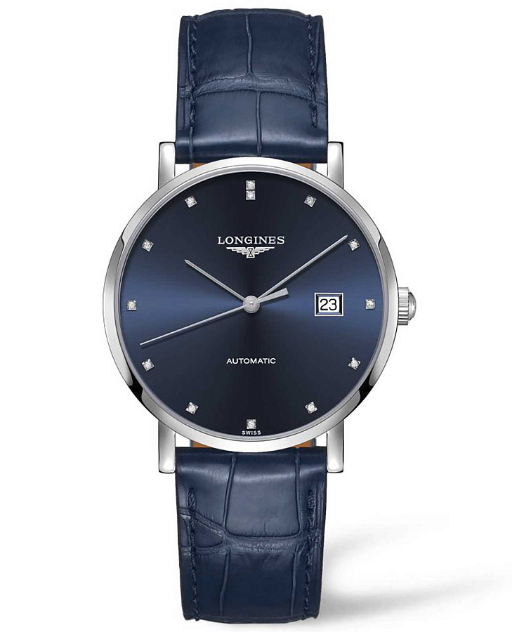 Часы Longines Elegant Collection L4.910.4.97.2 — женские, синий