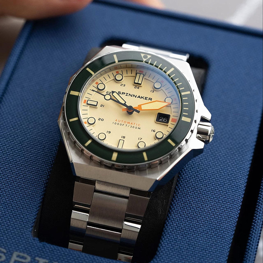 Часы Spinnaker Dumas SP-5081-CC — металл сталь, Англия