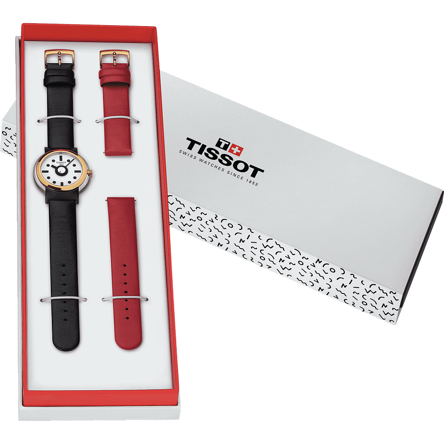 Часы Tissot Heritage Memphis Lady T134.210.27.011.00 — металл сталь, кожаный
