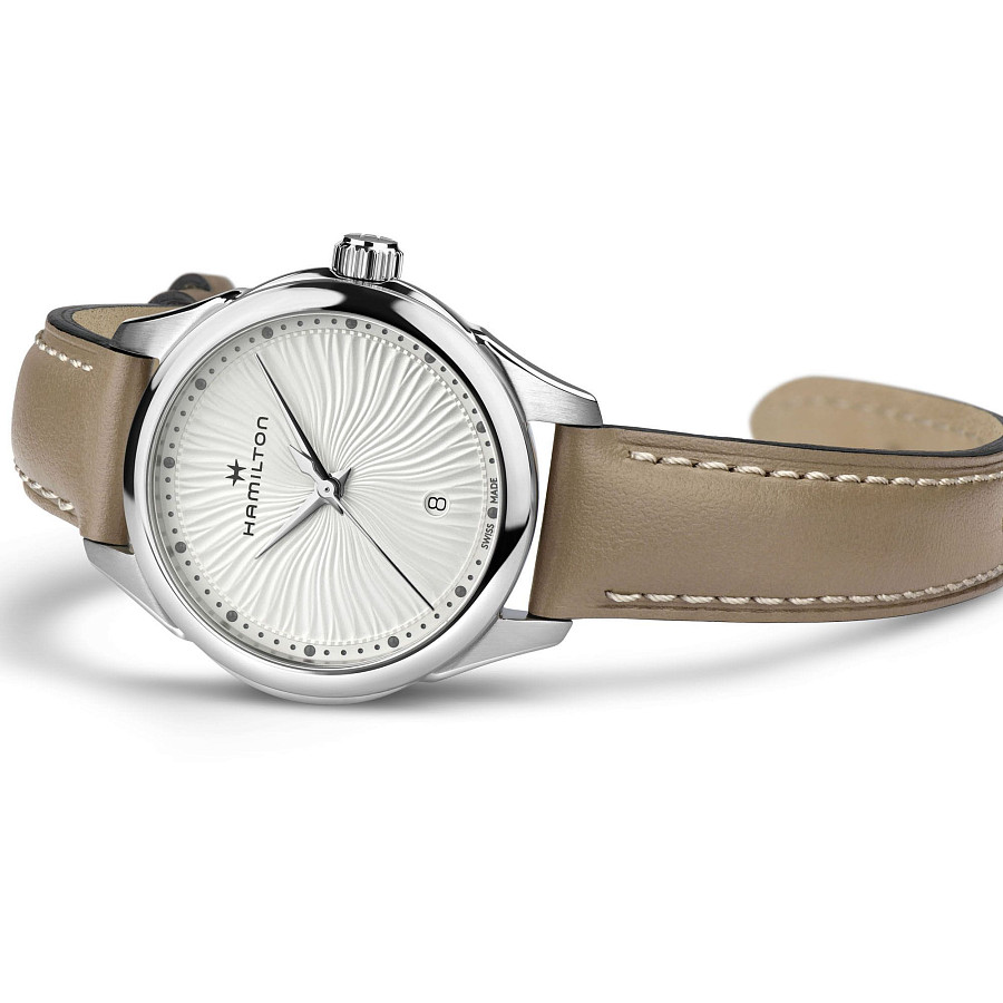 Часы Hamilton Jazzmaster Lady Quartz H32231810 — кожаный, женские