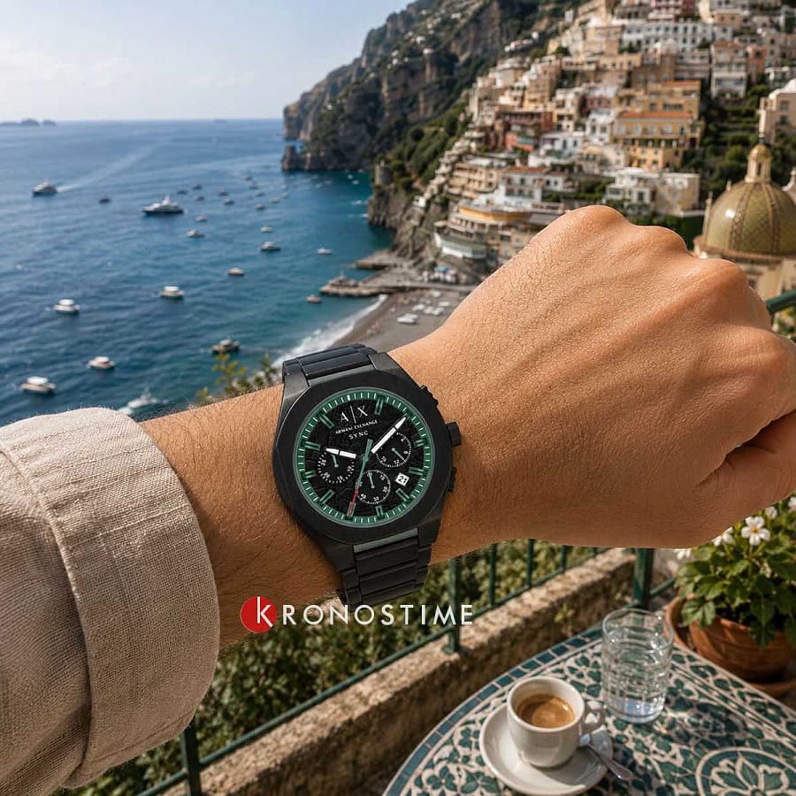 Часы Armani Exchange Sync AX4294 — нержавеющая сталь с ip-покрытием, мужские