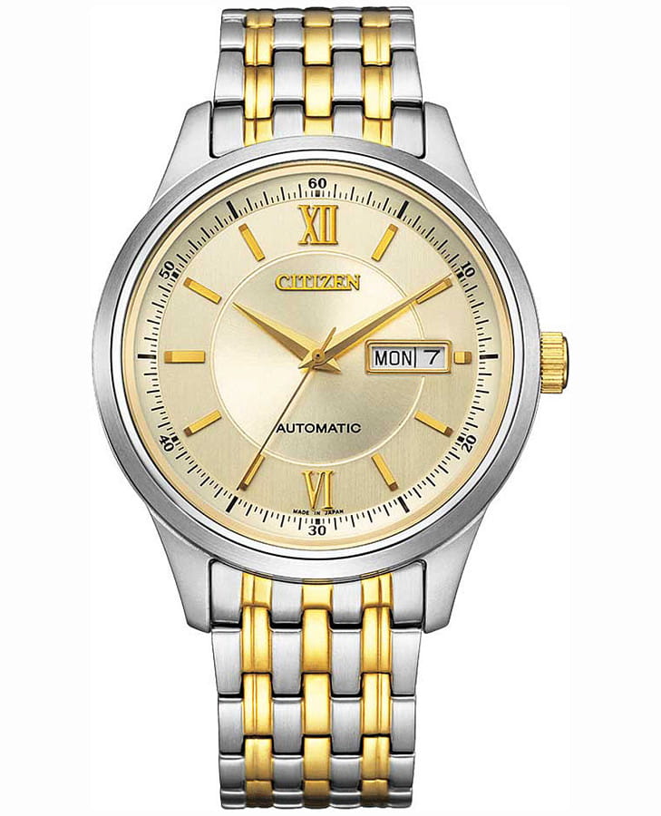 Часы Citizen Collection NY4057-63P — мужские, шампань