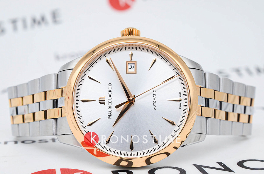 Часы Maurice Lacroix 1975 Automatic Duotone 40mm 756008-PVP12-130-1 — механические, сталь металл