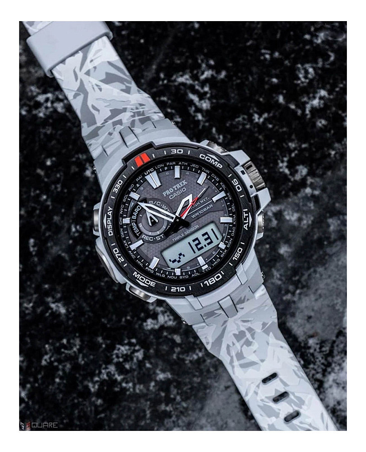 Часы Casio Pro Trek PRW-6000SC-7 — Япония, кварцевые